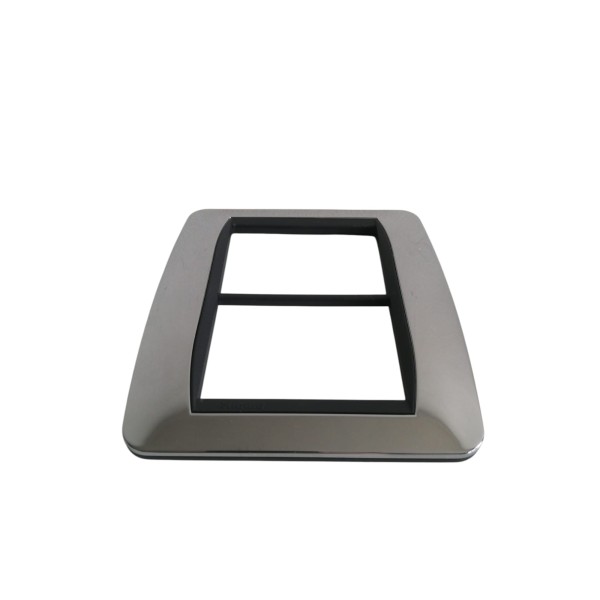 Bticino L4816CR Living internacional placa cromada 3+3p